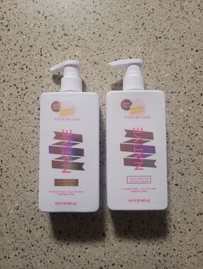 Lot Of 2 Native Limited Edition Piece of Cake Shampoo & Conditioner 16.5 Oz Each